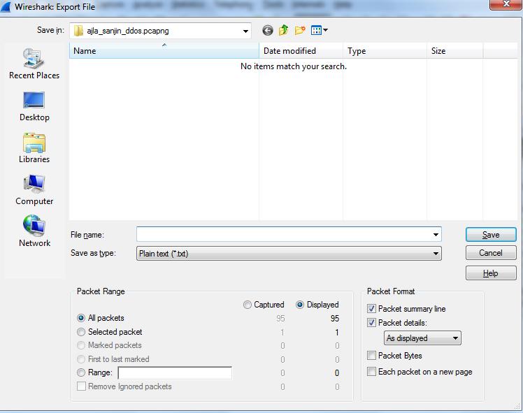 Slika 6: Prozor Plain Text na operativnom sistemu Microsoft