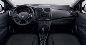 Dacia Sandero Essential (Ambiance) OSNOVNA OPREMA ESSENTIAL = ACCESS + - Sistemi ABS, AFU, ESC i ASR - Prednji čeoni i bočni vazdušni jastuci - Sistem za nadzor pritiska u pneumaticima - Indikator