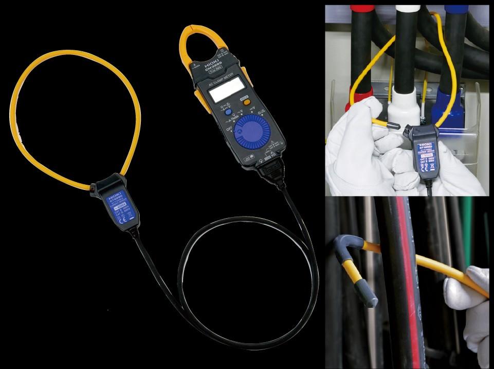 Džepna merna kljesta koja mogu da koriste I fleksibilne senzore Kada je povezan sa opcionim fleksibilnim strujnim senzorom *, CM3289 se može koristiti za merenje struje koja teče u
