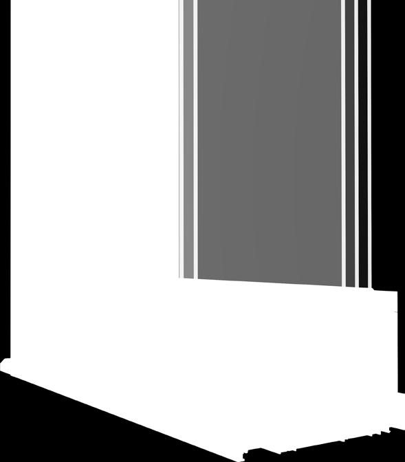 2 3 Obratite pažnju na detalje Attention to detail The low threshold consists of 3 different profiles that enable the innovative concealed drainage at the