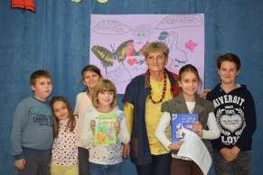 Književnica Nada Mihoković Kumrić gostovala je u našoj školi 4. 11.2016.