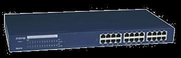namjenjeni 8-portni Ethernet Hub A A D Switch D B D