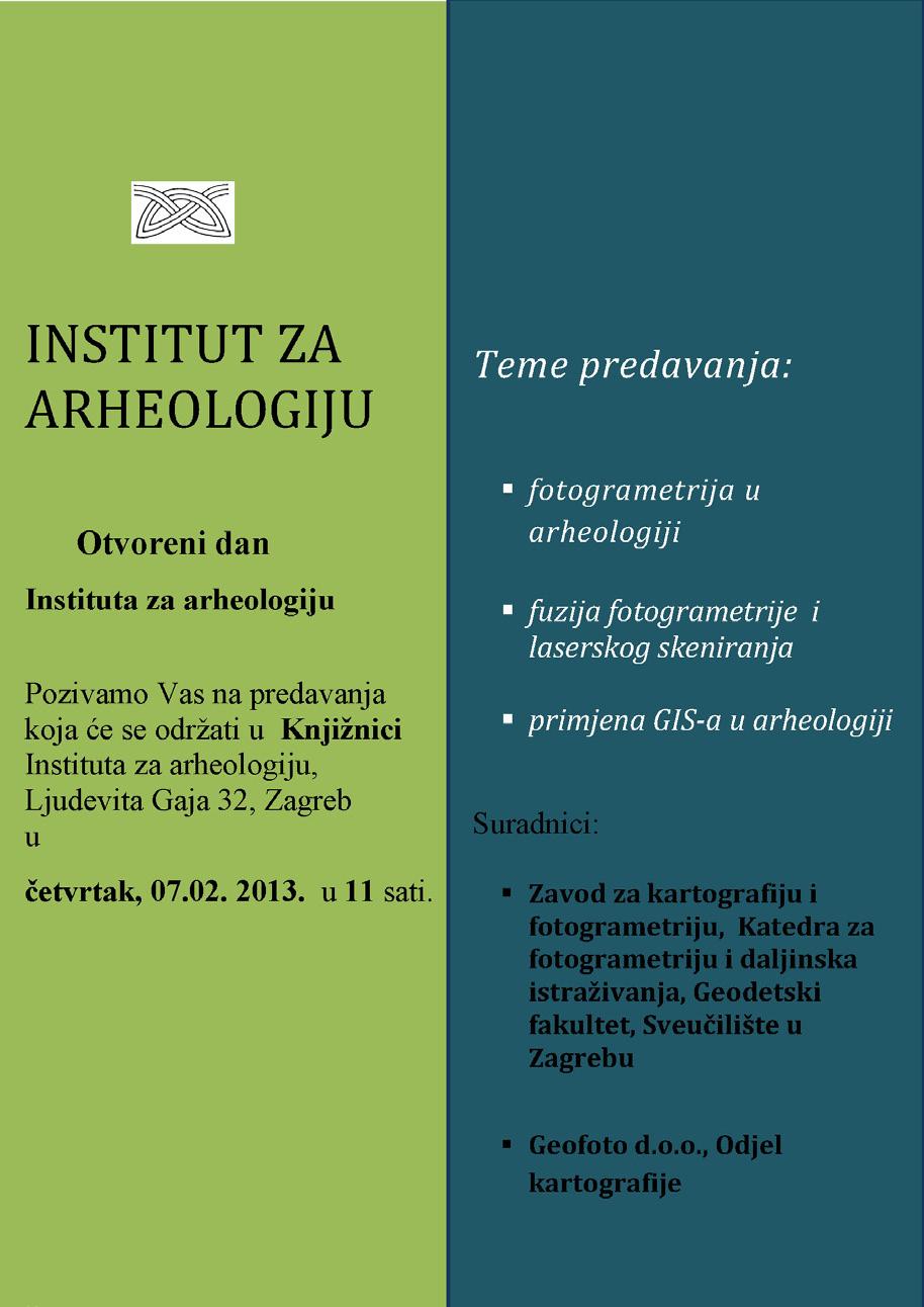 analizi osteoloških nalaza s lokaliteta Gora, Zvonimirovo Veliko polje, Crkvari-sv. Lovro, Torčec-Cirkvišče (J. Belaj, M. Dizdar, T. Tkalčec, S. Krznar). Suradnja s dr. sc. P. Rajić Šikanjić i Z.