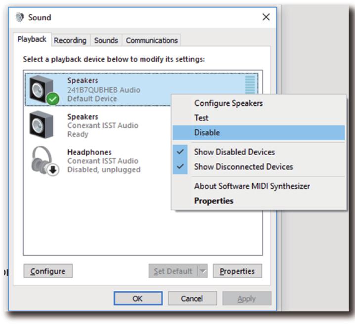 Kliknite ikonu DisplayLink, zatim kliknite Audio Setup (Postavke zvuka) 2.