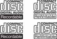 Početak Kompatibilni diskovi Možete reproducirati CD-DA (i one koji sadrže CD TEXT), CD-R/CD-RW diskove (MP3/WMA/ AAC zapise (str. 17)).