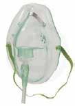 Jednostavna maska za kisik (Slika 35.) je napravljena od plastike i prekriva nos i usta te služi za dostavu kisika iz boce za kisik pacijentu koji spontano diše.