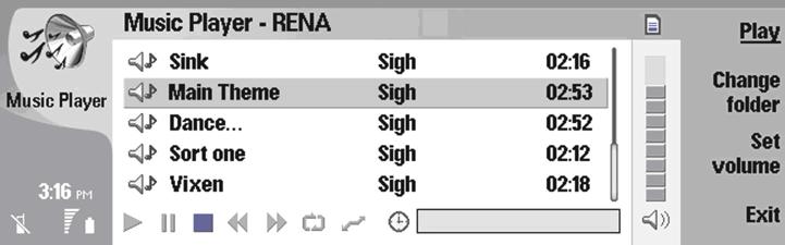 Medija aplikacije Da pošaljete neki medija snimak, pritisnite Menu i izaberite File Send. Izaberite način slanja snimka drugom uređaju, pa pritisnite Insert.