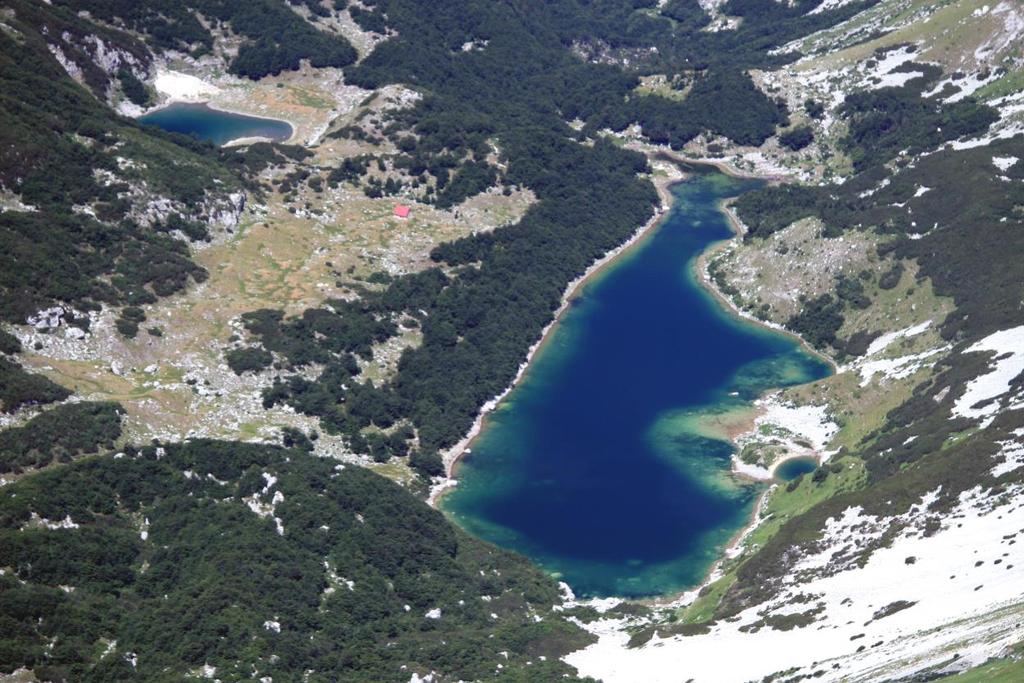 se nalazi u proširenom dijelu doline Sušice, na 1.140 m nadmorske visine. Do jezera se može doći iz Žabljaka, kolskim putem za Trsu.