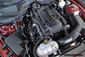 Prvi je četiricilindrični turbo benzinac zapremine 2,3 litre koji razvija snagu od 317 KS i maksimalni okretni moment od 432 Nm. U pitanju je verzija motora koji se ugrađuje i u Focus RS.