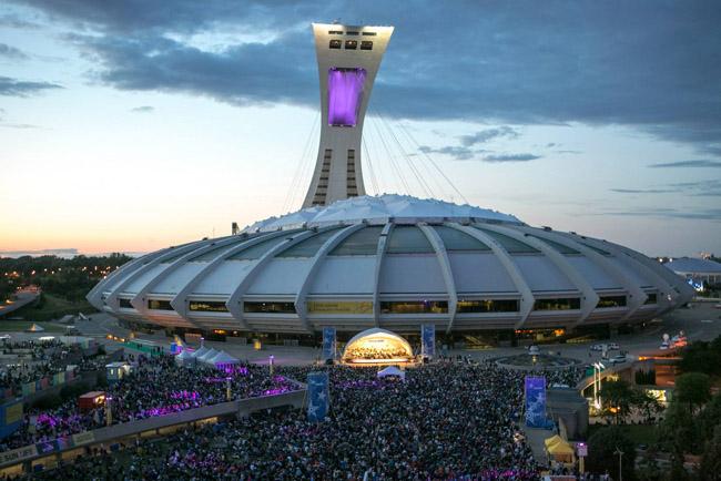 Slika 28: Montreal Montreal s Olympic Stadium s koji se nalazi u olimpijskom parku Maisonneuve sagraden za olimpijske igre 1976.