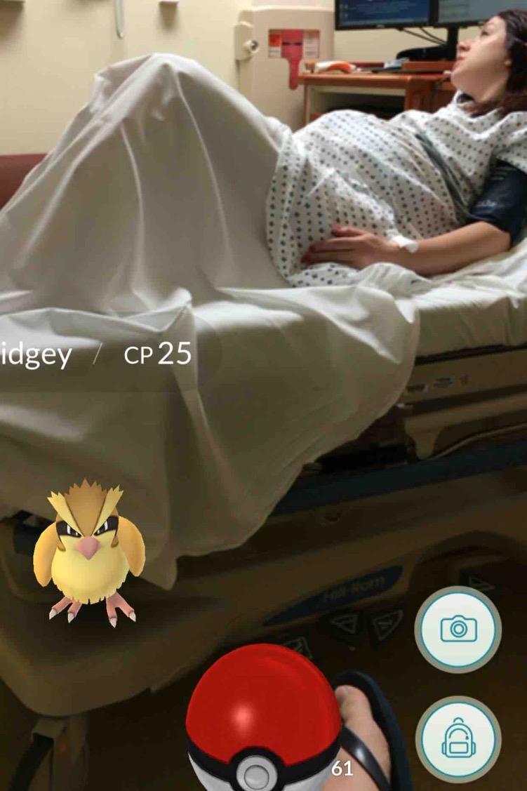 When your wife is about to have a baby and Pokemon