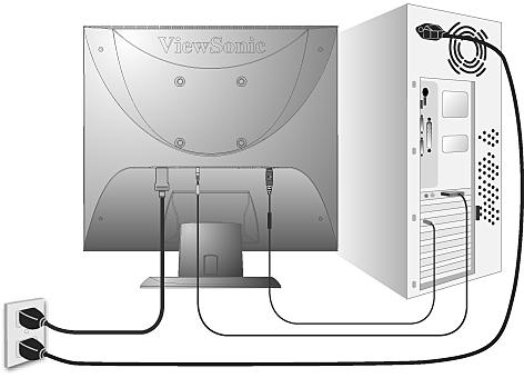 Brza instalacija 1. Povežite kabl za struju (i AC/DC adapter ukoliko je to potrebno) 2.