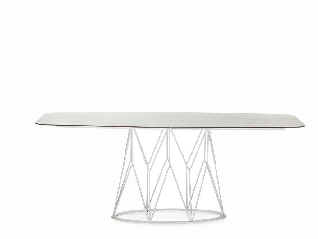 ATAMAN -Mesh Dining Table L. Product Code GA06EL Veličanstveni u svojim dimenzijama i stilu, kako dugački tako i okrugli, Ataman Mesh stolovi su neizbežni objekti u eksterijeru.