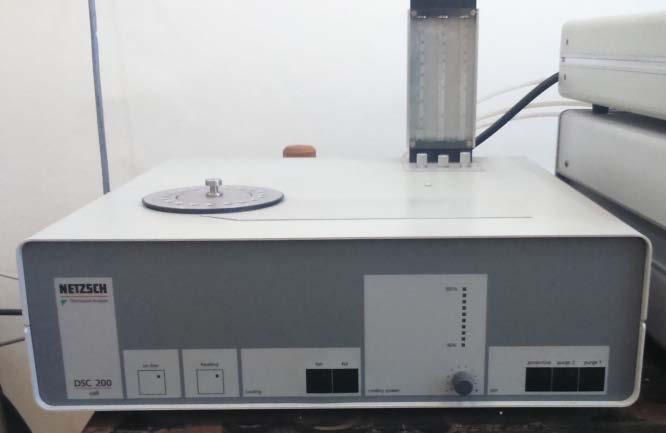 ispitana su Netzsch DSC 200 instrumentom u struji zraka (slika 10).