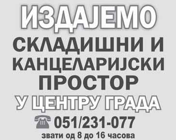 GLAS SRPSKE utorak, 14. jun 2016. 29 OSNOVNI SUD U BAWALUCI Broj: 71 0 Mal 218124 15 Mal Datum: 31.5.2016. g. Pred Osnovnim sudom u Bawaluci u toku je parnica po tu`bi tu`ioca Blicnet d.o.o. Bawaluka, protiv tu`ene Nade [egrt radi duga, vsp.