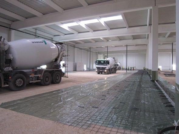 Jednostavna ugradnja betona Industrijski podovi (magacini, logistički i tržni centri, fabričke hale)