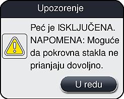 Ispoštujte obe poruke sa informacijama ( Sl. 34 ) i ( Sl. 34 2) i svaku potvrdite pritiskom na dugme U redu. 5.