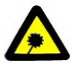 3.2. Znakovi upozorenja Bitne karakteristike: trouglastog oblika; i crni piktogram na žutoj pozadini sa crnim obrubom (žuti dio zauzima najmanje 50 % površine znaka).