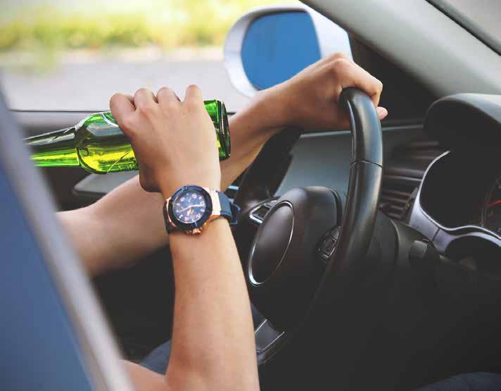 VOŽNJA VISOKOG RIZIKA Vožnja pod utjecajem alkohola društveno je neprihvatljiva!