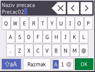 Pritisnite gumb Jednom Dvaput Triput Četiri puta Pet puta Šest puta Sedam puta Osam puta 2 A B C А Б В Г 2 A 3 D E F Д Е Ё Ж 3 D 4 G H I З И Й К 4 G 5 J K L Л М Н О 5 J 6 M N O П Р С Т 6 M 7 P Q R S