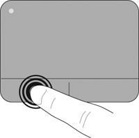 Odabir Lijeva i desna tipka dodirne pločice (TouchPada) koriste se