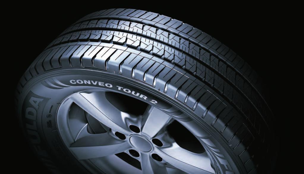 CONVEO TOUR 2 Izdržljiv pneumatik za laka tereta vozila koji omogućava dobro iskorišćenje goriva i odlične vozne karakteristike na mokrom putu.