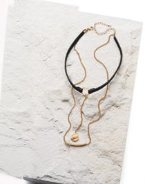 veličinu prstena Jaimilynn set nakita Trodijelni set nakita, duljina kratke ogrlice: 42 51 cm, duljina privjeska: