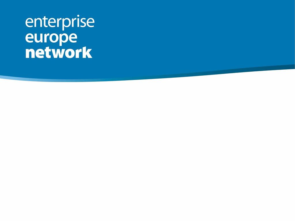 E E N Enterprise Europe Network - EEN