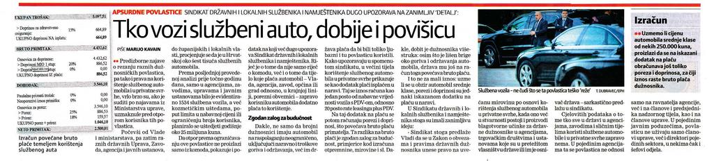 Javne sluæbe Osnovana sindikalna podruænica Hrvatske agencije za okoliπ i prirodu (SDLSN, 22. rujna 2016.) SDLDN RH U Zagrebu je 13.
