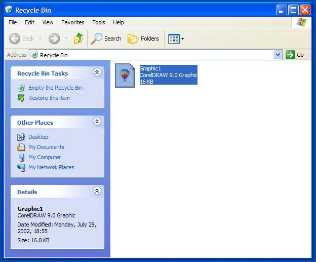 master:class Windows kompjuterski centar Naravno, folder Recycle Bin će se vremenom puniti i opterećivati prostor našeg diska. S vremena na vreme potrebno je isprazniti njegov sadržaj.