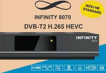 DVB-T2/C/S2 HDMI 2 USB snimanje 108cm 2399 2199,