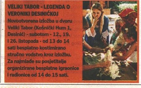 10.10.2013 24 sata 72 Velk Tabor- legenda o Veronk Desnćkoj Rubrka/Emsja: Vodč za