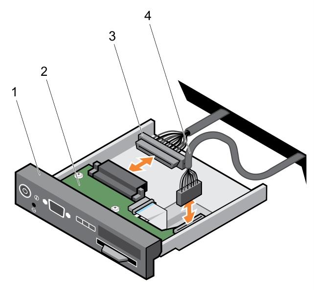 OPREZ: Za sprječavanje oštećenja fleksibilnog kabela upravljačke ploče, nemojte savijati fleksibilni kabel upravljačke ploče nakon što je umetnut u priključak. 1.