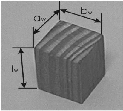 Volumen uzorka drva moţe se odrediti stereometrijski i volumetriranjem.