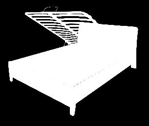 Tapacirano uzglavlje bračnog kreveta od punog bukovog drveta Soft LUX, kompletira krug komfora u vašoj spavaćoj sobi.