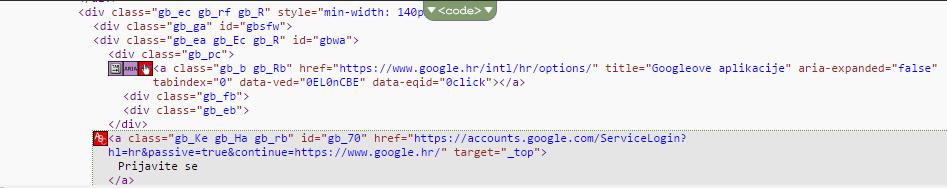 Dakle ova aplikacije u odnosu na W3C validator nema mogućost izravnog unosa programskog koda namijenjenog validaciji ni odabira dokumenta koji sadrži HTML i CSS kod.