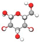 Tablica 7. Prikaz fizikalnih svojstava glukoze Molekulska formula C 6H 12O 6 Strukturna formula Model sastavljen od kuglica i štapića Molarna masa 180,16 g/mol Gustoća 1,54