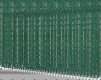 Ogradni sustavi Ograda, paneli i vrata Panel Brico Hercules Panel visine 825