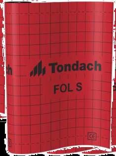 crijepa 20% Tondach Fol S -40% Opis proizvoda: - visokoparopropusna 2 folija,145 g/m - dimenzije: 1,5m x 50