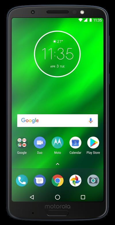 MOTOROLA G6 Plus DS 1,00 din. uz Biznis Libero 15 OS: Android 8.0 (Oreo) Ekran: 5,9 Kamera: 12MP + 5MP/ 8MP Baterija: 3200mAh, Li-Ion Boje: Deep indigo, Tip kartice: Dual SIM/Nano SIM OP cena: 45.