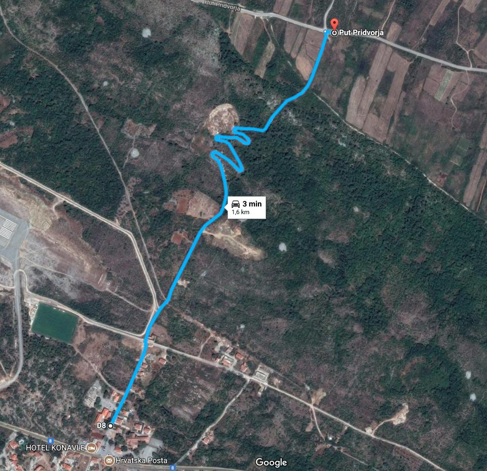 Krugovi (x1) Vučije ždrijelo Kraljeva Pridvorje Lovorno Ljuta Gruda Čilipi Zvekovica Vučije ždrijelo Finiš: Vučije ždrijelo (30,54 km) Čilipi Start: Start kategorije SPORT 120 km, je na lokaciji