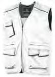 LULEA Bijela / Siva S / Lagana jakna. Prednje zatvaranje zatvaračem, širina donjeg ruba podesiva elastičnom trakom. 3 džepa.