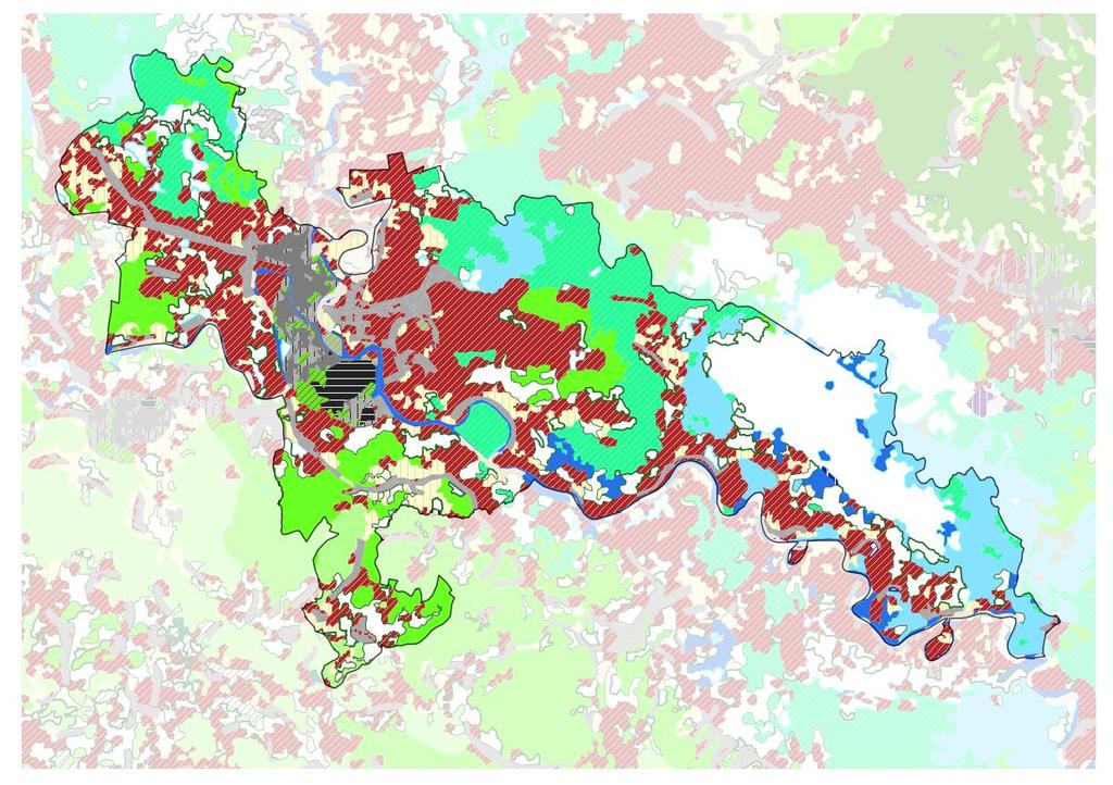 Slika 5.7-1. Karta staništa RH, Izvor podataka: Hrvatska agencija za okoliš i prirodu (WFS/WMS servis, listopad 2016.