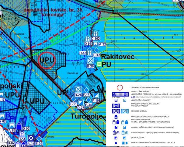 Stanovništvo Grafički prikaz 3-10: Izvod iz kartografskog prikaza 3.a. Uvjeti za korištenje, uređenje i zaštitu prostora Izvor: Prostorni plan uređenja Grada Velike Gorice (Službeni vjesnik Grada