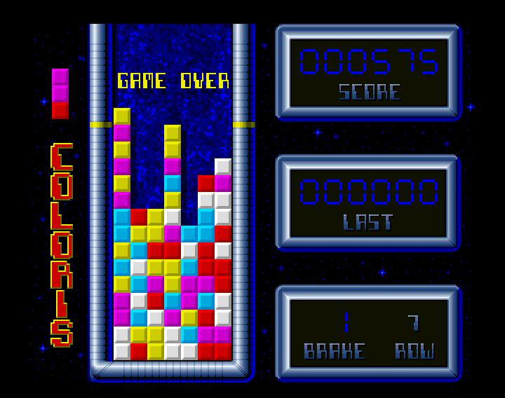 Zadatak C Coloris: Razvoj 2D video-igre zabavno-logičkog karaktera Cilj zadatka je razvoj 2D video-igre zabavno-logičkog karaktera po uzoru na igru Coloris sa Amiga računara (http://hol.abime.