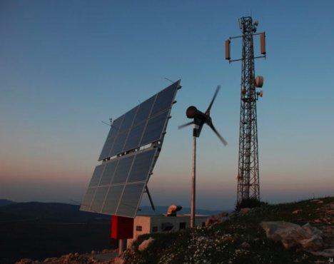 green base station): energija sunca, vjetra ili energije sunca i vjetra, ili energija