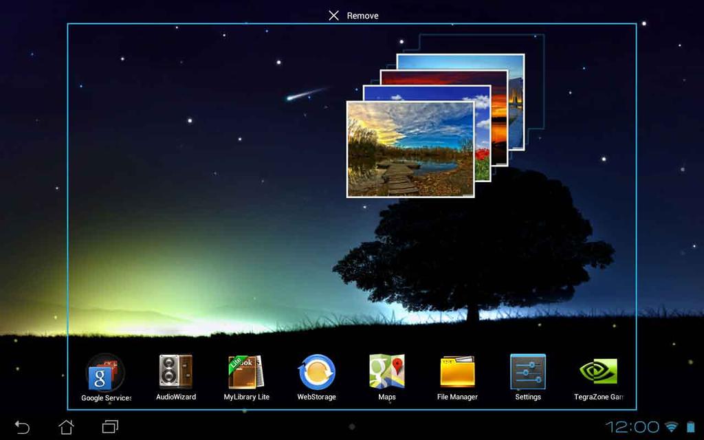Widgets (Vidžeti) Vidžeti vam omogućavaju da s lakoćom pristupate korisnim i zabavnim aplikacijama na početnom ekranu MeMO Pada, kao svojevrsne prečice do aplikacija.