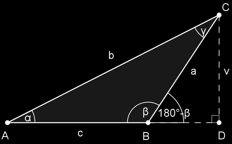 6 vidimo da je BA 1 = 2R i kut BA 1 C = BAC = α (obodni kutovi nad istim lukom),