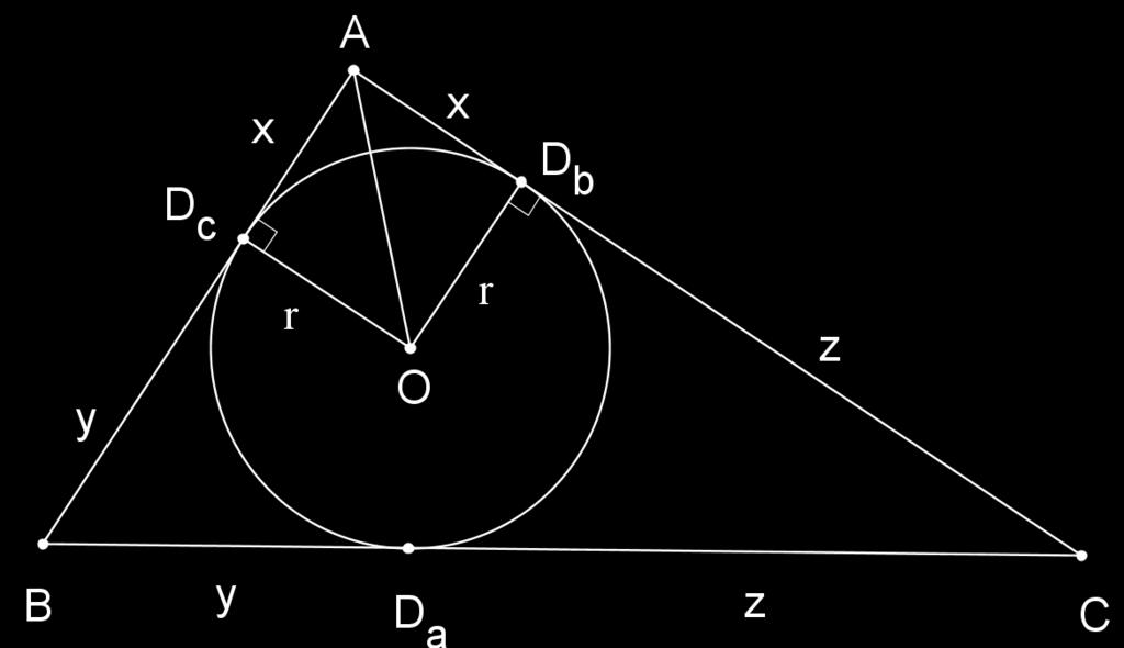 POGLAVLJE 3. JOŠ NEKI POZNATI CENTRI TROKUTA 21 što smo dobili primjenjujući Van Aubelov teorem 3.1.3. Nadalje, vrijedi 1 u = 1 + x y + x ( 1 z = x x + 1 y + 1 ). (3.