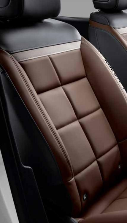 JEDINSTVENO U SVIJETU Sjedala Advanced Comfort * VRHUNSKA UDOBNOST U POKRETU Široka, udobna i inspirirana dizajnerskim namještajem, sjedala u Novom SUV Citroën C5 Aircross pružaju vrhunsku udobnost i
